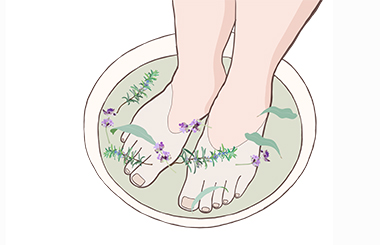 イラスト：安城市aromaハナコのフットバス